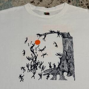 Vintage 1999 Sunny Day Real Estate Thief Steal Me a Peach Shirt Size Large Emo